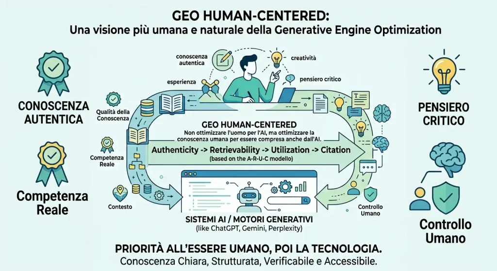 Corso GEO Human-Centered come usare l’AI senza perdere il pensiero umano