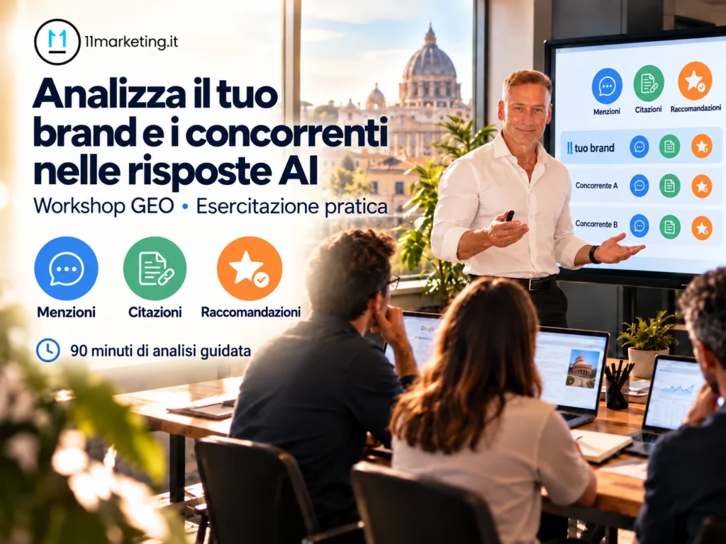 Come analizzare il tuo brand e i concorrenti nelle risposte AI